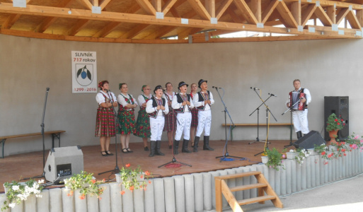 Vystúpenia folklórneho súboru Brezina 