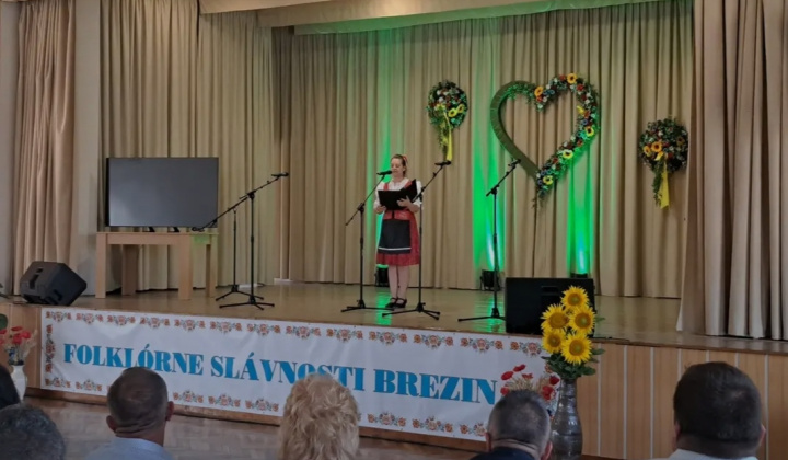 32. ročník Folklórnych slávnosti Brezina 2025