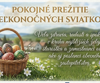 Aktuality / Veľkonočný pozdrav - foto