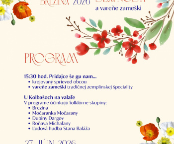 Aktuality / XXXIII. FOLKLÓRNE SLÁVNOSTI BREZINA 2026 - foto