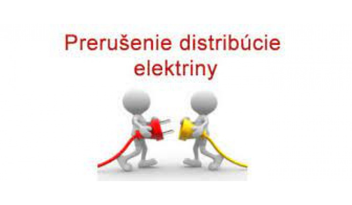 PRERUŠENIE DISTRIBÚCIE ELEKTRINY