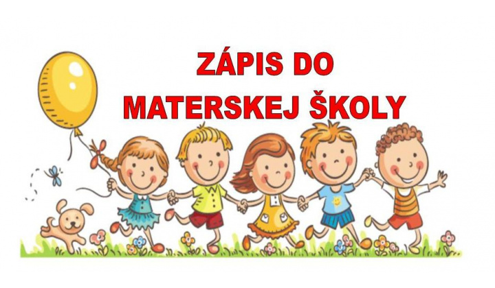 Zápis do materskej školy